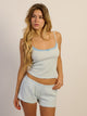 HARLOW HARLOW MALLORY TANK - BLUE - Boathouse
