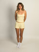 HARLOW HARLOW MALLORY HEART TANK TOP - YELLOW - Boathouse