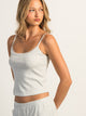HARLOW HARLOW MALLORY HEART TANK TOP - CLOUD - Boathouse