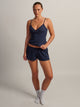 HARLOW HARLOW WINNIE WAFFLE TANK - NAVY - Boathouse
