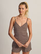 HARLOW HARLOW WINNIE WAFFLE TANK - STRIPE - Boathouse