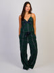 CAMISOLE À CARREAUX HARLOW - FORÊT