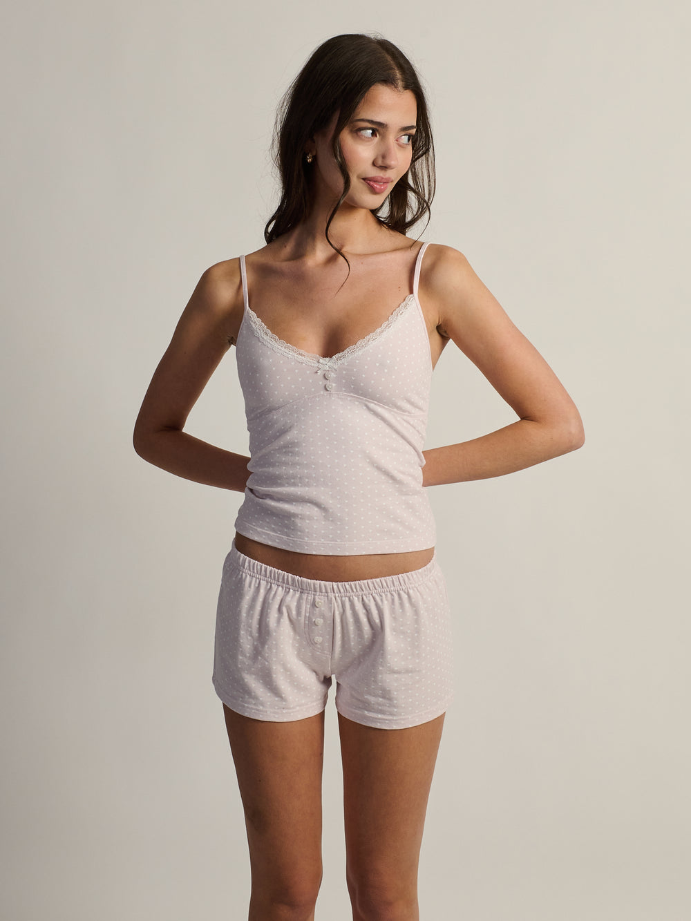 HARLOW MOLLY TANK - HEART - PINK