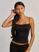 HARLOW HAILEY TANK TOP - BLACK