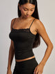 HARLOW HARLOW HAILEY TANK TOP - BLACK - Boathouse