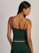 HARLOW HAILEY TANK TOP - FOREST