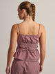 HARLOW HARLOW POSIE TOP - BURGUNDY - Boathouse