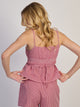 HARLOW HARLOW POSIE TOP- RED/WHITE - Boathouse