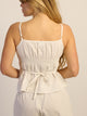 HARLOW HARLOW POSIE TOP - WHITE - Boathouse