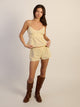 HARLOW HARLOW POSIE TOP - YELLOW/WHITE - Boathouse