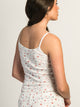 HARLOW HARLOW PAYTON POINTELLE PRINT TANK TOP - WHITE - Boathouse