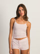 HARLOW HARLOW BRIAR STRIPED TANK - LIGHT PINK - Boathouse