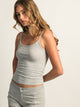 HARLOW HARLOW BRIAR STRIPE TANK TOP - HEATHER GREY - Boathouse