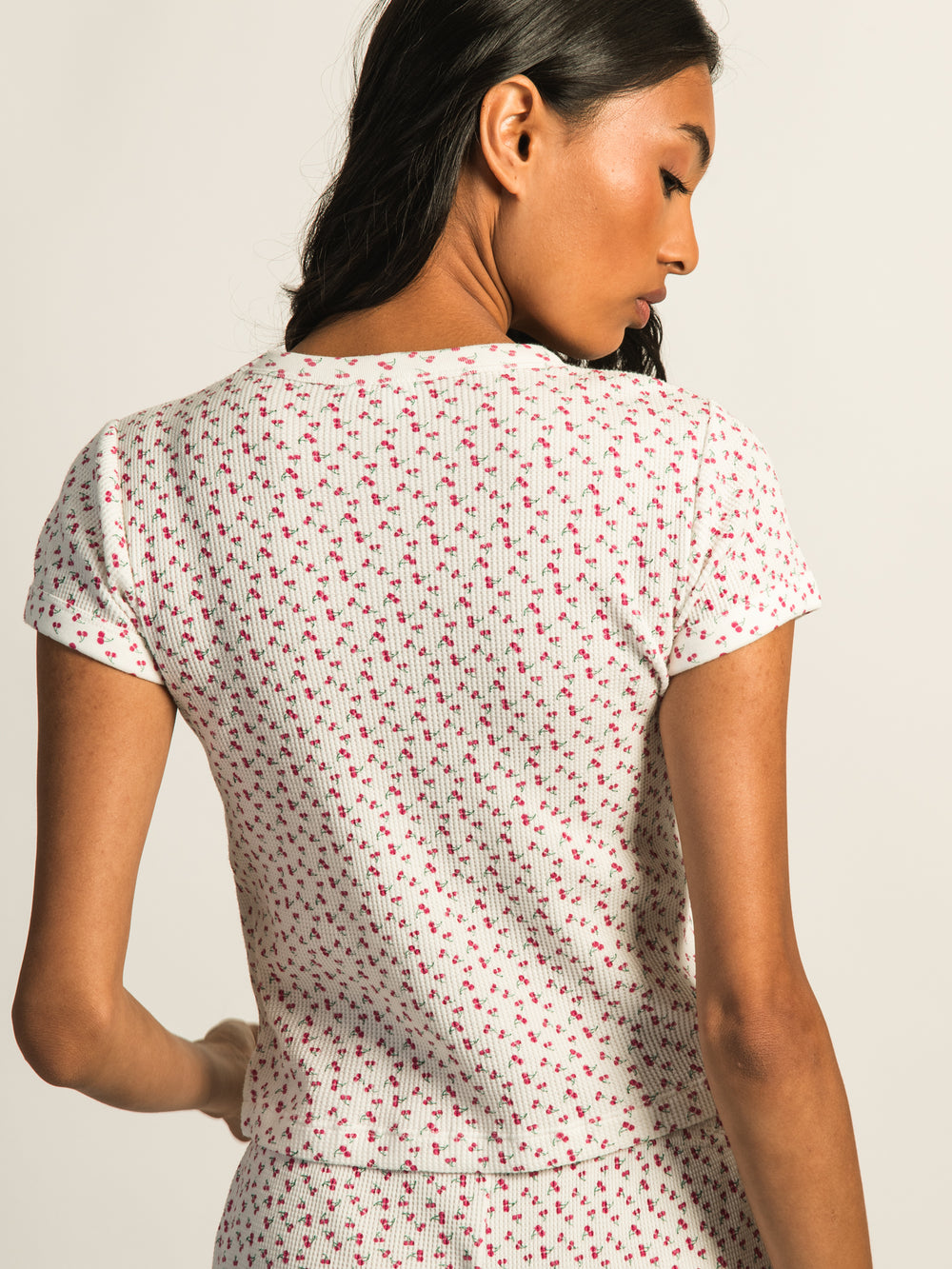 T-SHIRT GAUFRÉ HARLOW ALLIE -DITSY