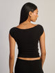 HARLOW HARLOW PENNY TEE - BLACK - Boathouse