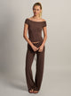 HARLOW HARLOW PENNY TEE - BROWN - Boathouse