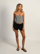 HARLOW HARLOW LANA LINEN SHORT - BLACK - CLEARANCE - Boathouse