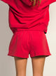 HARLOW HARLOW MAX SHORT - WASHED RED - Boathouse