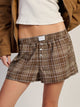 HARLOW HARLOW TAYLOR BOXER SHORT - BROWN - Boathouse