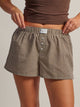 HARLOW HARLOW TAYLOR BOXER SHORT -BROWN - Boathouse