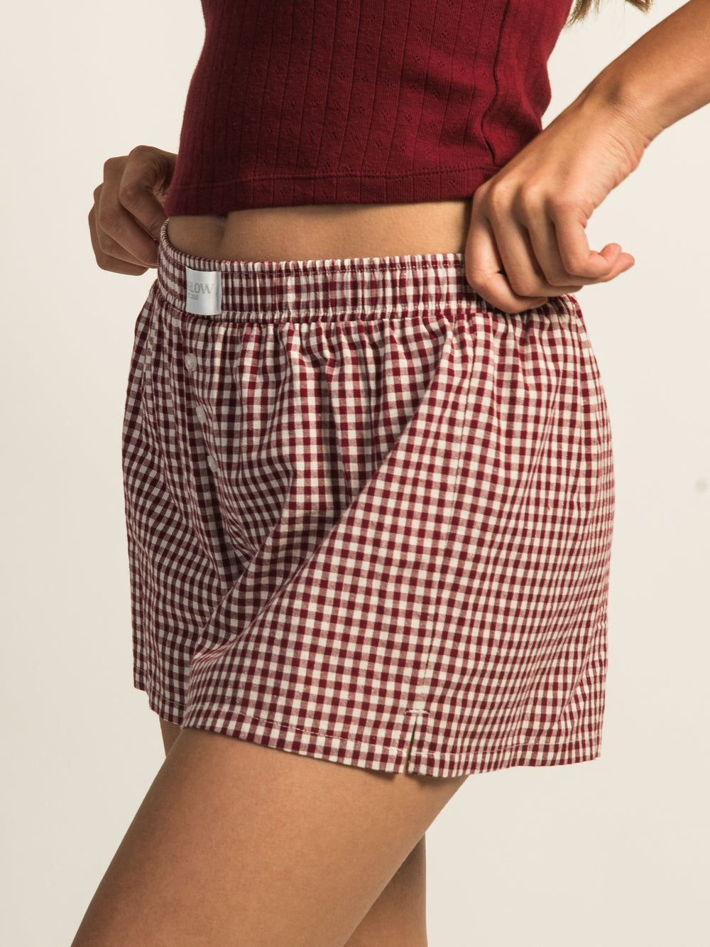 SHORT BOXER HARLOW TAYLOR - BORDEAUX