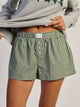 HARLOW TAYLOR BOXER SHORT - FOREST