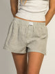 HARLOW HARLOW TAYLOR BOXER SHORT - GREY - Boathouse