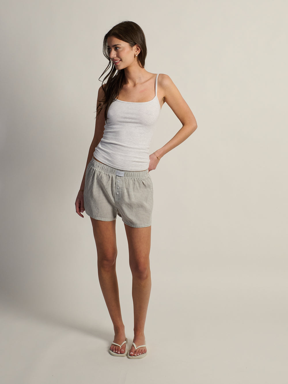 HARLOW TAYLOR BOXER SHORT - GRIS
