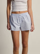 HARLOW HARLOW TAYLOR BOXER SHORT - PINSTRIPE - Boathouse