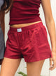 HARLOW HARLOW TAYLOR BOXER SHORT - RED - Boathouse