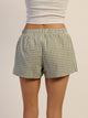 HARLOW HARLOW TAYLOR BOXER SHORT - SAGE - Boathouse