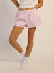 HARLOW HARLOW TAYLOR BOXER SHORT - WHITE/PINK - Boathouse