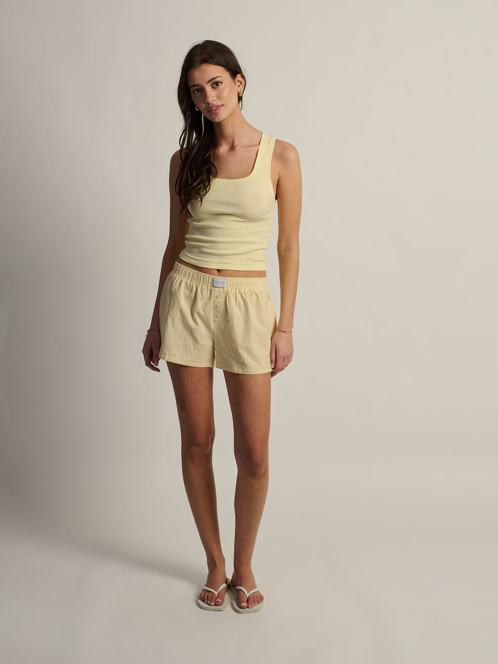 HARLOW TAYLOR BOXER SHORT - YELLOW