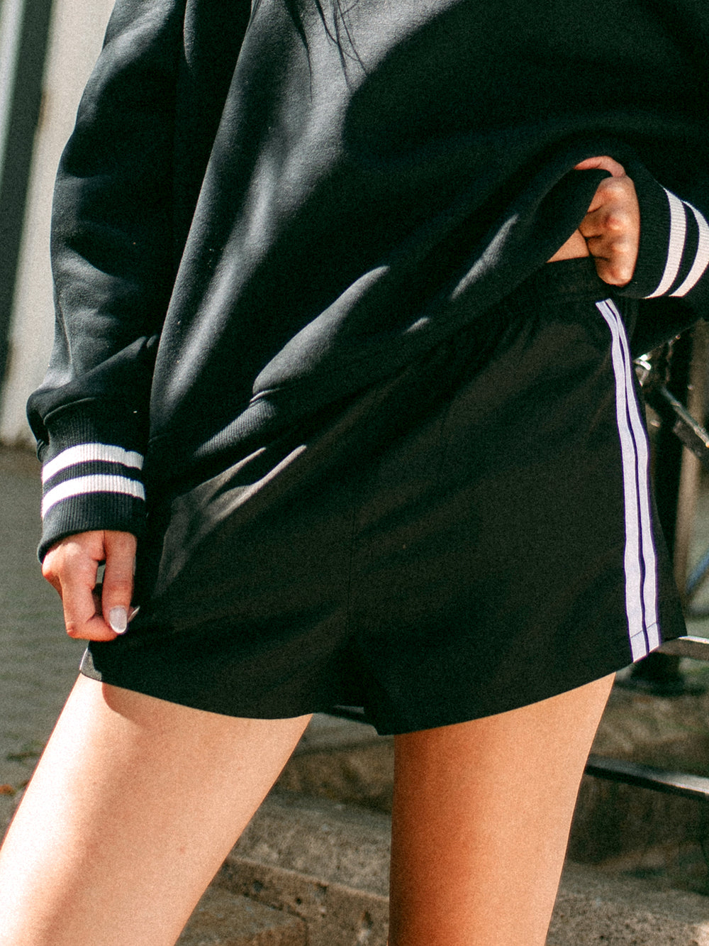 SHORT HARLOW ASHTIN - NOIR