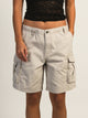 HARLOW HARLOW BAGGY CARGO SHORT - TAUPE - Boathouse