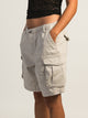 HARLOW HARLOW BAGGY CARGO SHORT - TAUPE - Boathouse