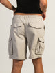 HARLOW HARLOW BAGGY CARGO SHORT - TAUPE - Boathouse