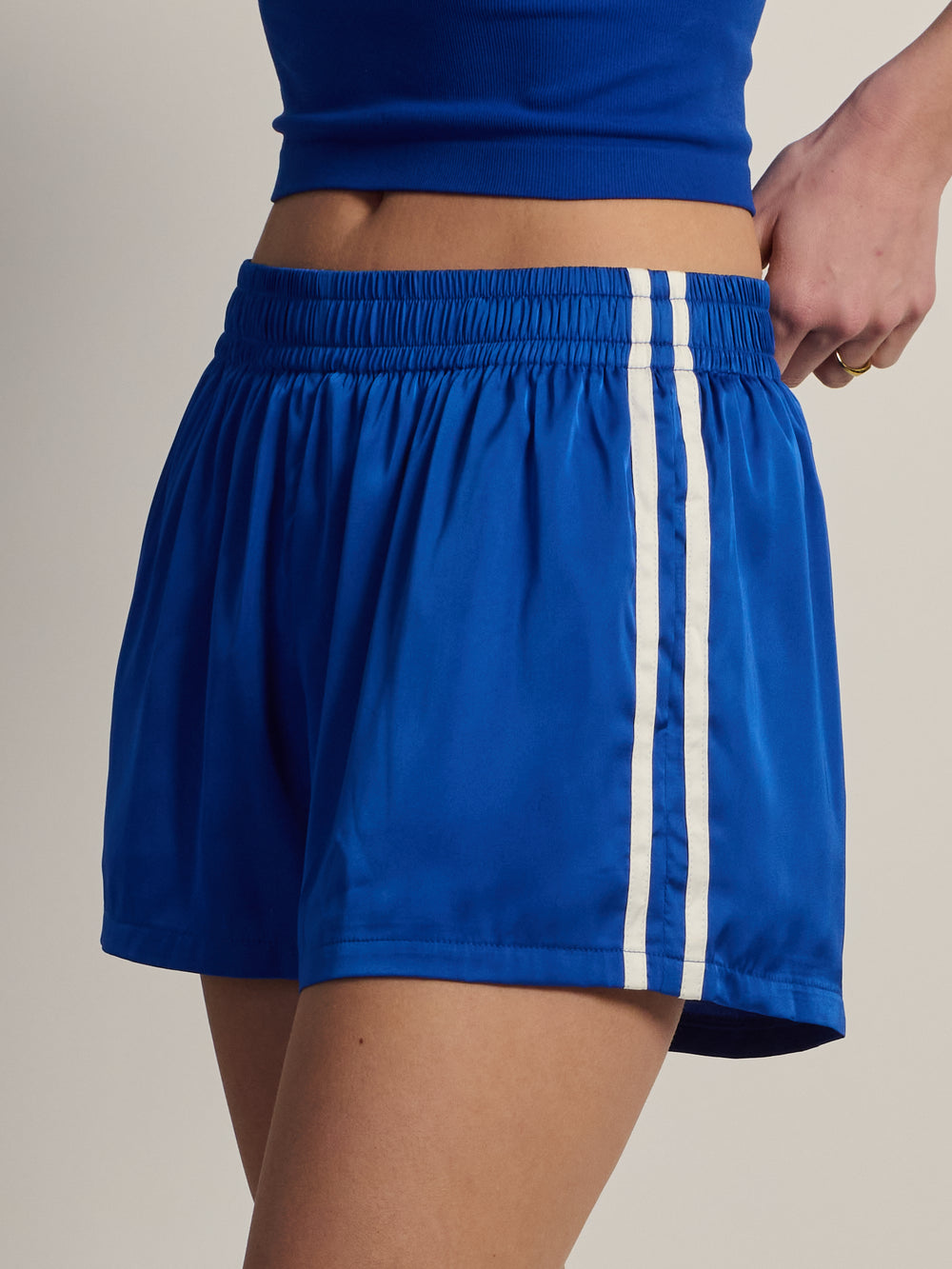 SHORT HARLOW SPICE - COBALT