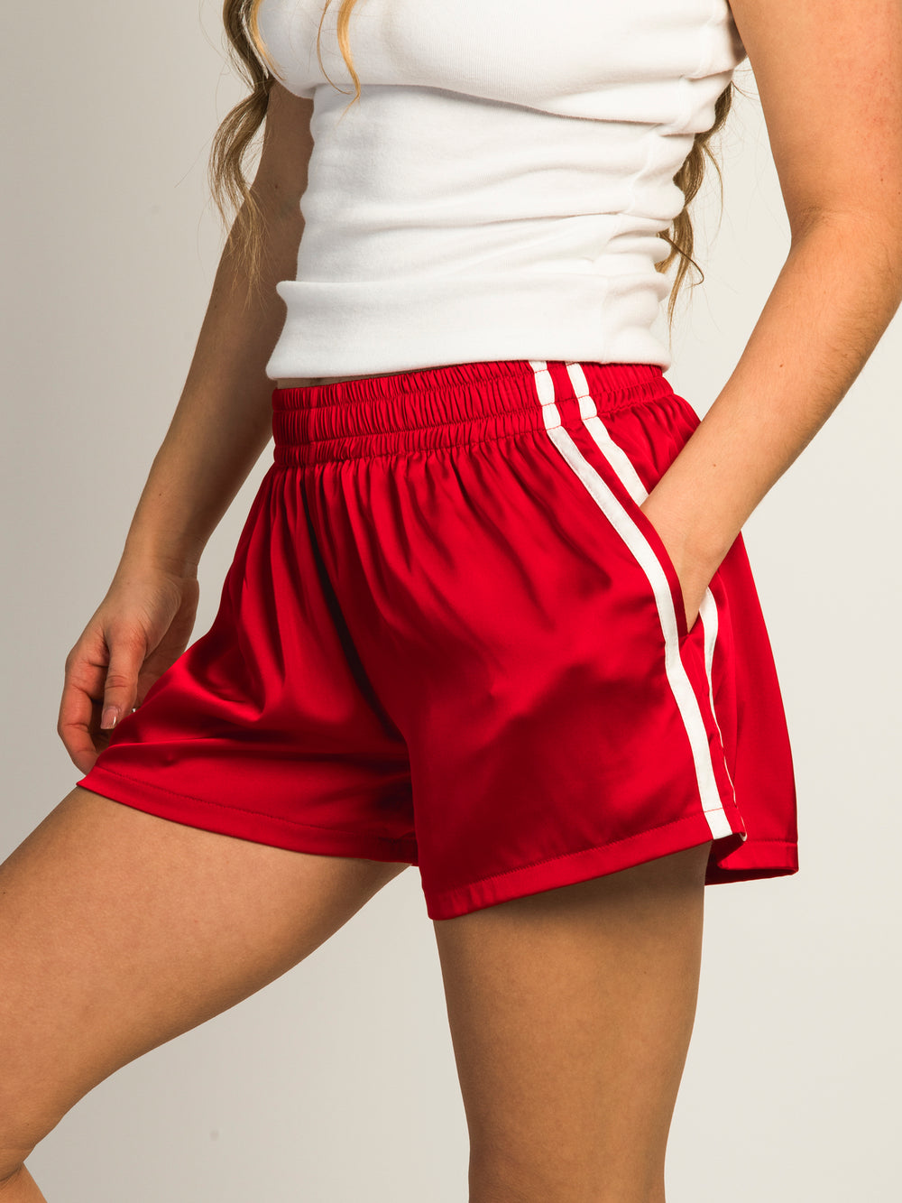 HARLOW SPICE SHORT - RED