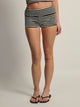 HARLOW HARLOW MELANI MICRO SHORT - BLACK/WHITE - Boathouse