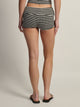 HARLOW HARLOW MELANI MICRO SHORT - BLACK/WHITE - Boathouse