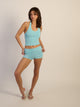 HARLOW HARLOW MELANI MICRO SHORT - BLUE - Boathouse