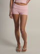 HARLOW HARLOW MELANI MICRO SHORT - PINK/WHITE - Boathouse