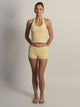 HARLOW HARLOW MELANI MICRO SHORT - YELLOW/WHITE - Boathouse