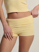 HARLOW HARLOW MELANI MICRO SHORT - YELLOW/WHITE - Boathouse