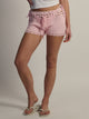 HARLOW HARLOW KRISTY CROCHET SHORT - BABY PINK - Boathouse