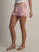 HARLOW HARLOW KRISTY CROCHET SHORT - BABY PINK - Boathouse
