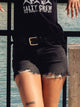 HARLOW HARLOW MIDI SHORT - BLACK - CLEARANCE - Boathouse