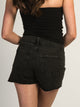 HARLOW HARLOW MIDI SHORT - BLACK - CLEARANCE - Boathouse