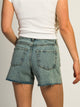 HARLOW HARLOW MIDI SHORT - LIGHT WASH DENIM - Boathouse